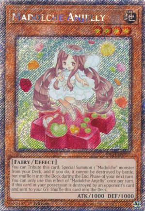Madolche Anjelly [RA04-EN215] Platinum Secret Rare - Yu-Gi-Oh! - Card Brawlers | Quebec | Canada |