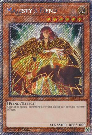 Majesty's Fiend [RA04-EN216] Platinum Secret Rare - Yu-Gi-Oh! - Card Brawlers | Quebec | Canada |