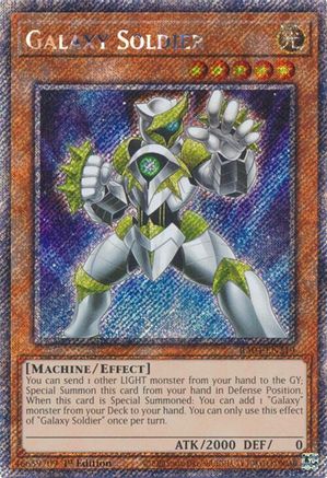 Galaxy Soldier [RA04-EN219] Platinum Secret Rare - Yu-Gi-Oh! - Card Brawlers | Quebec | Canada |