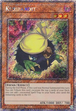 Kuribandit [RA04-EN221] Platinum Secret Rare - Yu-Gi-Oh! - Card Brawlers | Quebec | Canada |