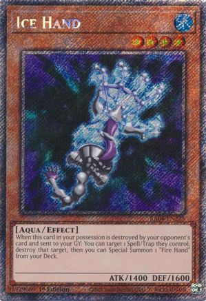 Ice Hand [RA04-EN225] Platinum Secret Rare - Yu-Gi-Oh! - Card Brawlers | Quebec | Canada |