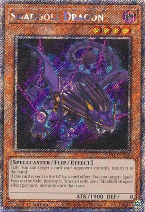 Shaddoll Dragon [RA04-EN228] Platinum Secret Rare - Yu-Gi-Oh! - Card Brawlers | Quebec | Canada |