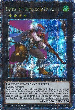 Castel, the Skyblaster Musketeer [RA04-EN230] Quarter Century Secret Rare - Yu-Gi-Oh! - Card Brawlers | Quebec | Canada |