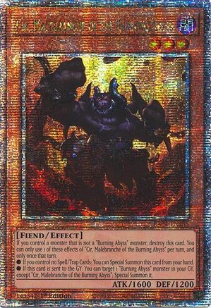 Cir, Malebranche of the Burning Abyss [RA04-EN235] Quarter Century Secret Rare - Yu-Gi-Oh! - Card Brawlers | Quebec | Canada |