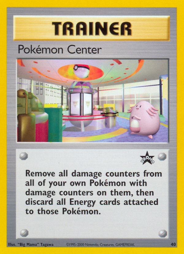 Pokemon Center (40) [Wizards of the Coast: Black Star Promos] - Pokémon - Card Brawlers | Quebec | Canada |