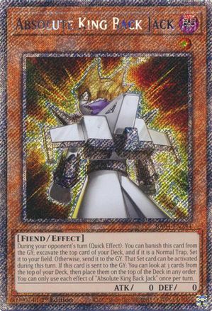 Absolute King Back Jack [RA04-EN244] Platinum Secret Rare - Yu-Gi-Oh! - Card Brawlers | Quebec | Canada |