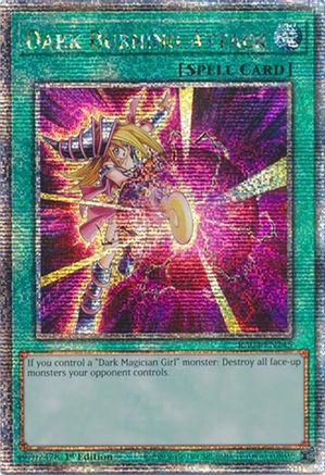 Dark Burning Attack [RA04-EN245] Quarter Century Secret Rare - Yu-Gi-Oh! - Card Brawlers | Quebec | Canada |