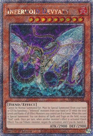 Infernoid Devyaty [RA04-EN248] Platinum Secret Rare - Yu-Gi-Oh! - Card Brawlers | Quebec | Canada |