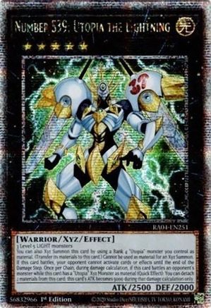Number S39: Utopia the Lightning [RA04-EN251] Quarter Century Secret Rare - Yu-Gi-Oh! - Card Brawlers | Quebec | Canada |
