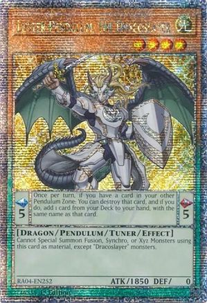 Luster Pendulum, the Dracoslayer [RA04-EN252] Quarter Century Secret Rare - Yu-Gi-Oh! - Card Brawlers | Quebec | Canada |