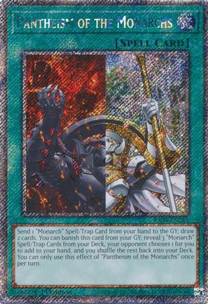 Pantheism of the Monarchs [RA04-EN261] Platinum Secret Rare - Yu-Gi-Oh! - Card Brawlers | Quebec | Canada |