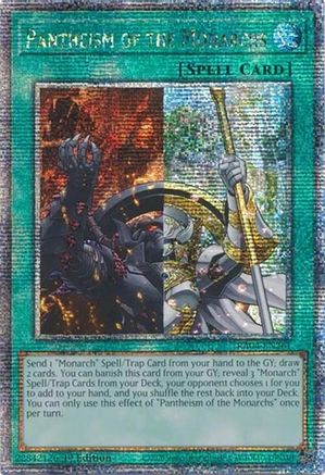Pantheism of the Monarchs [RA04-EN261] Quarter Century Secret Rare - Yu-Gi-Oh! - Card Brawlers | Quebec | Canada |