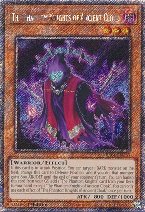 The Phantom Knights of Ancient Cloak [RA04-EN263] Platinum Secret Rare - Yu-Gi-Oh! - Card Brawlers | Quebec | Canada |
