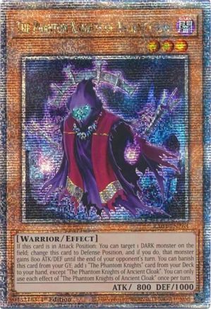 The Phantom Knights of Ancient Cloak [RA04-EN263] Quarter Century Secret Rare - Yu-Gi-Oh! - Card Brawlers | Quebec | Canada |