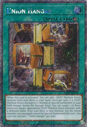 Union Hangar [RA04-EN270] Platinum Secret Rare - Yu-Gi-Oh! - Card Brawlers | Quebec | Canada |