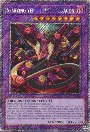 Starving Venom Fusion Dragon [RA04-EN272] Platinum Secret Rare - Yu-Gi-Oh! - Card Brawlers | Quebec | Canada |
