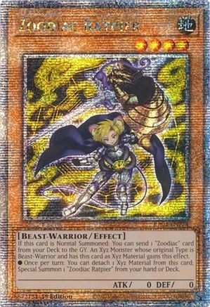 Zoodiac Ratpier [RA04-EN274] Quarter Century Secret Rare - Yu-Gi-Oh! - Card Brawlers | Quebec | Canada |