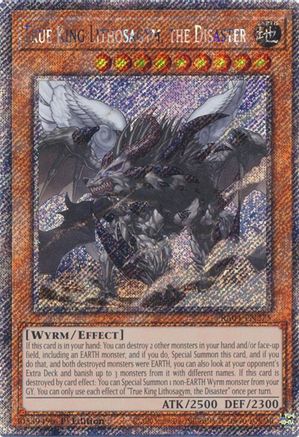 True King Lithosagym, the Disaster [RA04-EN275] Platinum Secret Rare - Yu-Gi-Oh! - Card Brawlers | Quebec | Canada |