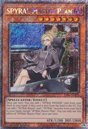 SPYRAL Master Plan [RA04-EN276] Platinum Secret Rare - Yu-Gi-Oh! - Card Brawlers | Quebec | Canada |