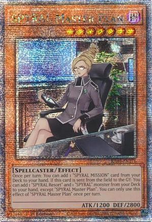 SPYRAL Master Plan [RA04-EN276] Quarter Century Secret Rare - Yu-Gi-Oh! - Card Brawlers | Quebec | Canada |