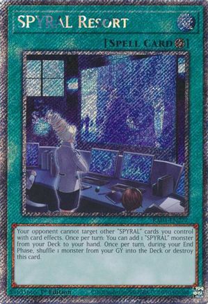 SPYRAL Resort [RA04-EN277] Platinum Secret Rare - Yu-Gi-Oh! - Card Brawlers | Quebec | Canada |