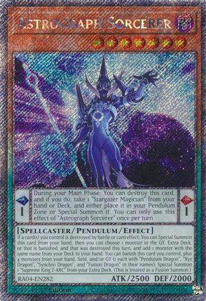 Astrograph Sorcerer [RA04-EN282] Platinum Secret Rare - Yu-Gi-Oh! - Card Brawlers | Quebec | Canada |