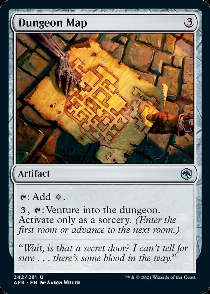 Dungeon Map [Dungeons & Dragons: Adventures in the Forgotten Realms] - Magic: The Gathering - Card Brawlers | Quebec | Canada |
