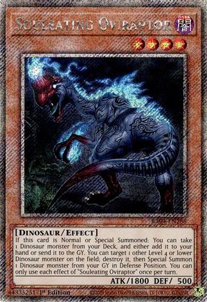 Souleating Oviraptor [RA04-EN288] Platinum Secret Rare - Yu-Gi-Oh! - Card Brawlers | Quebec | Canada |