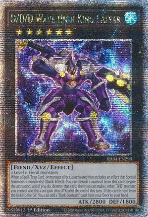 D/D/D Wave High King Caesar [RA04-EN290] Quarter Century Secret Rare - Yu-Gi-Oh! - Card Brawlers | Quebec | Canada |