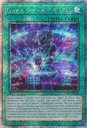 Link into the VRAINS! [RA04-EN294] Quarter Century Secret Rare - Yu-Gi-Oh! - Card Brawlers | Quebec | Canada |