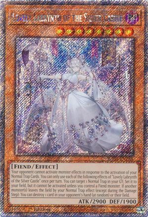 Lovely Labrynth of the Silver Castle [RA04-EN295] Platinum Secret Rare - Yu-Gi-Oh! - Card Brawlers | Quebec | Canada |