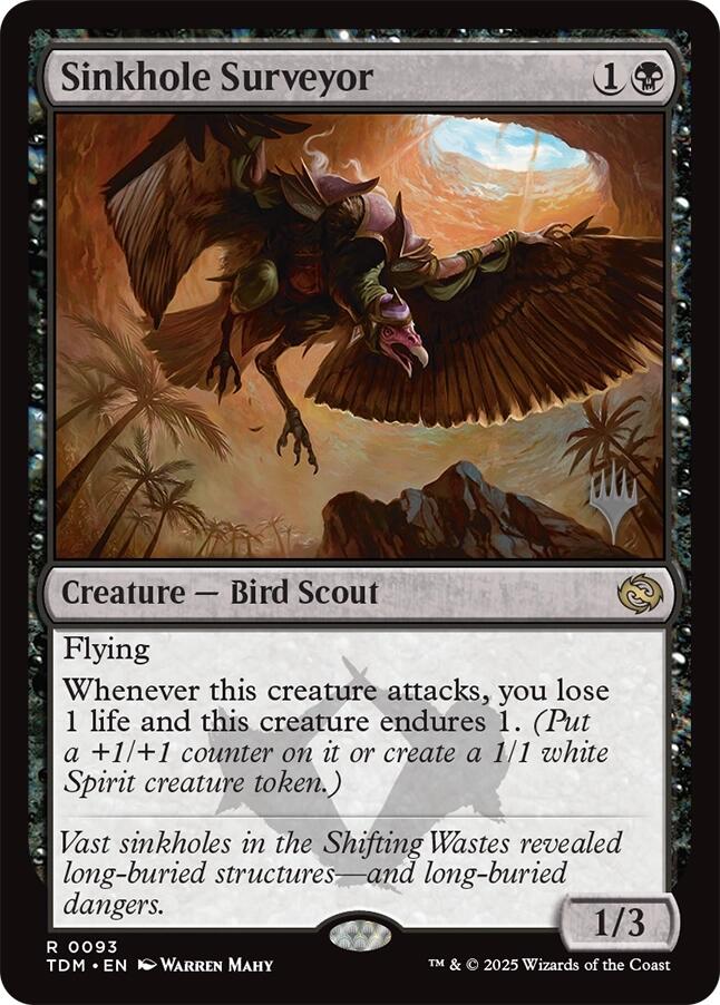 Sinkhole Surveyor [Tarkir: Dragonstorm Promos] - Magic: The Gathering - Card Brawlers | Quebec | Canada |