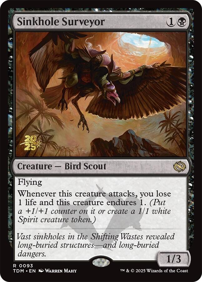 Sinkhole Surveyor [Tarkir: Dragonstorm Prerelease Promos] - Magic: The Gathering - Card Brawlers | Quebec | Canada |