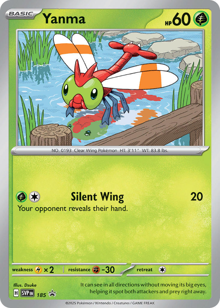 Yanma (185) [Scarlet & Violet: Black Star Promos] - Pokémon - Card Brawlers | Quebec | Canada |