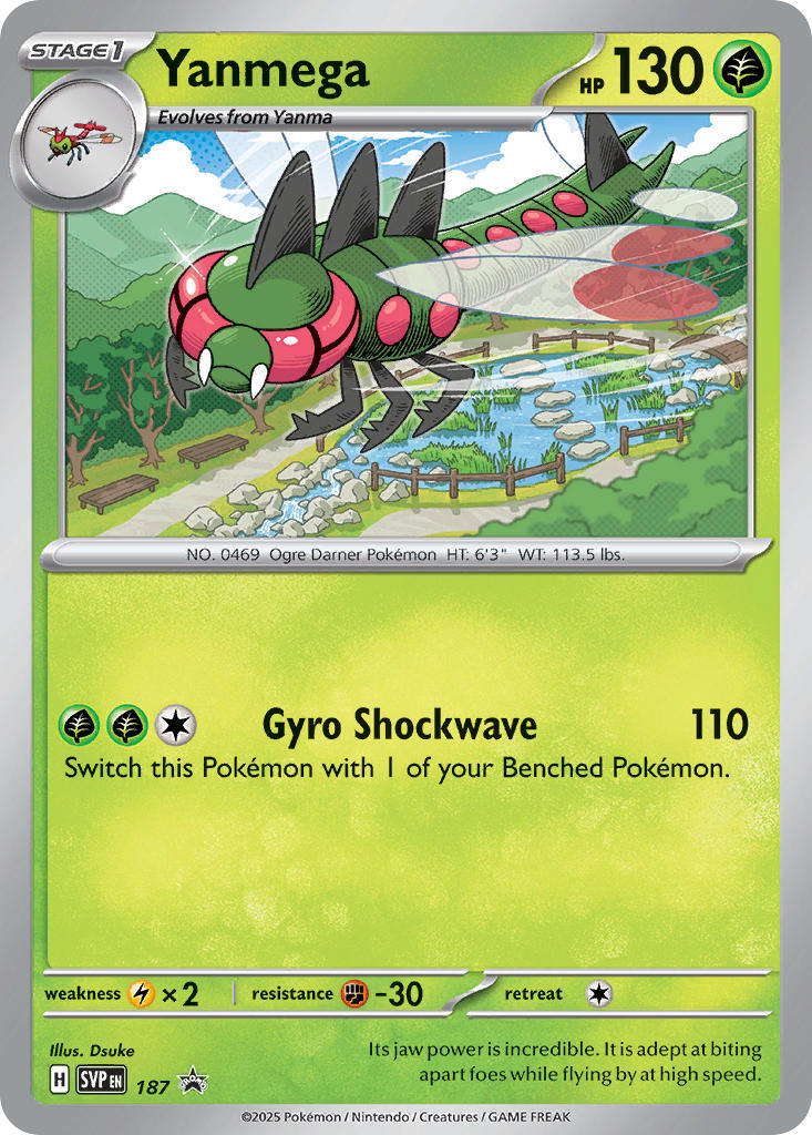 Yanmega (187) [Scarlet & Violet: Black Star Promos] - Pokémon - Card Brawlers | Quebec | Canada |