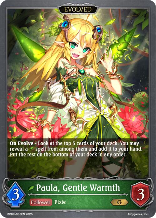Paula, Gentle Warmth // Paula, Passionate Warmth (BP09-005EN) [Duet of Dawn and Dusk] - Bushiroad - Card Brawlers | Quebec | Canada |