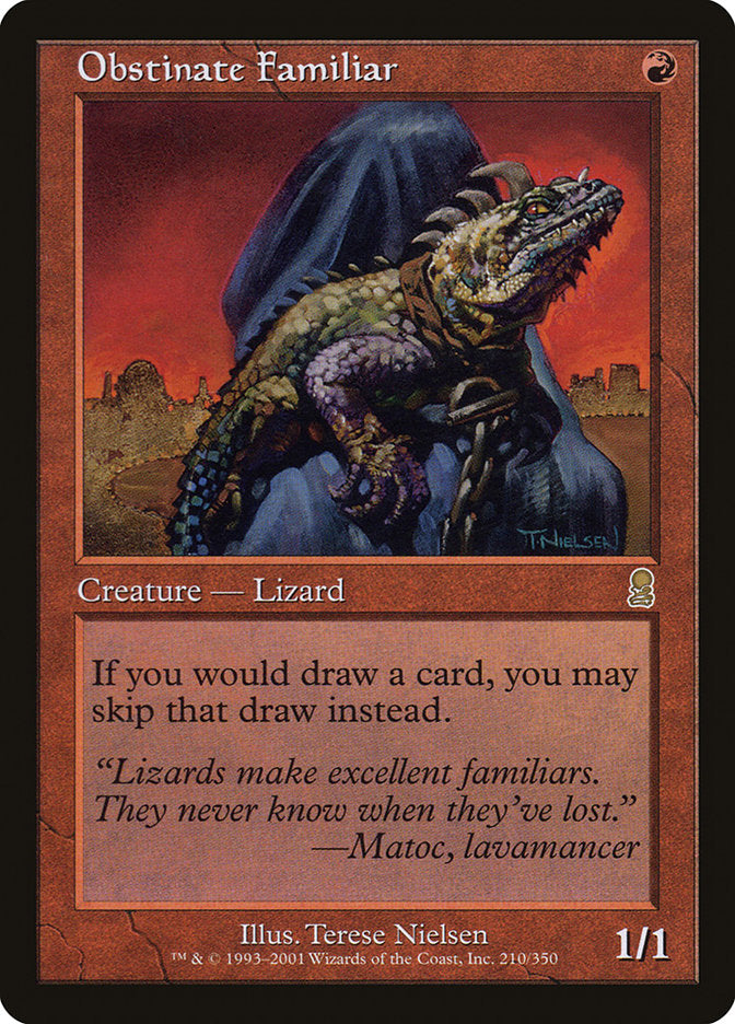 Obstinate Familiar [Odyssey] - Magic: The Gathering - Card Brawlers | Quebec | Canada |