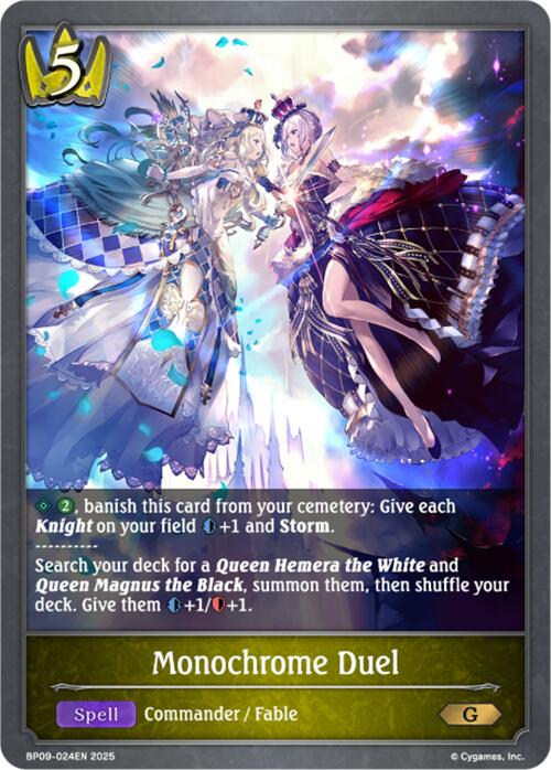 Monochrome Duel (BP09-024EN) [Duet of Dawn and Dusk] - Bushiroad - Card Brawlers | Quebec | Canada |