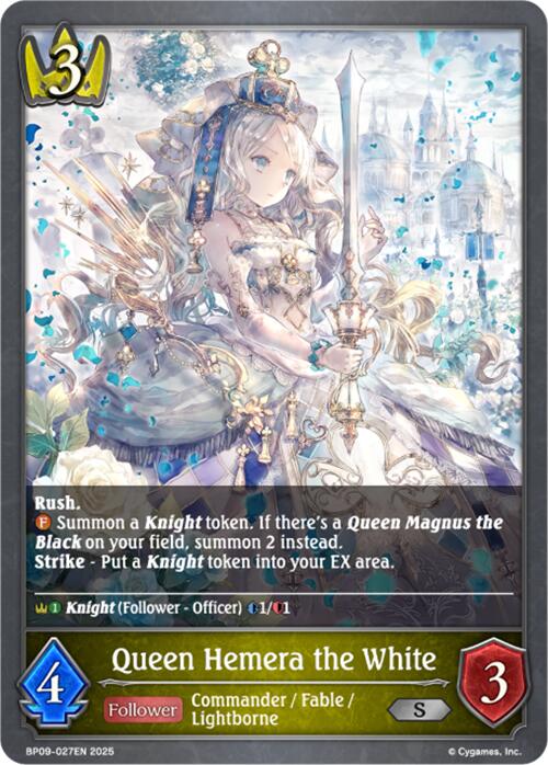 Queen Hemera the White (BP09-027EN) [Duet of Dawn and Dusk] - Bushiroad - Card Brawlers | Quebec | Canada |