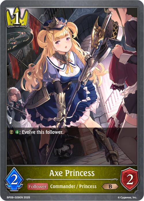 Axe Princess (BP09-029EN) [Duet of Dawn and Dusk] - Bushiroad - Card Brawlers | Quebec | Canada |