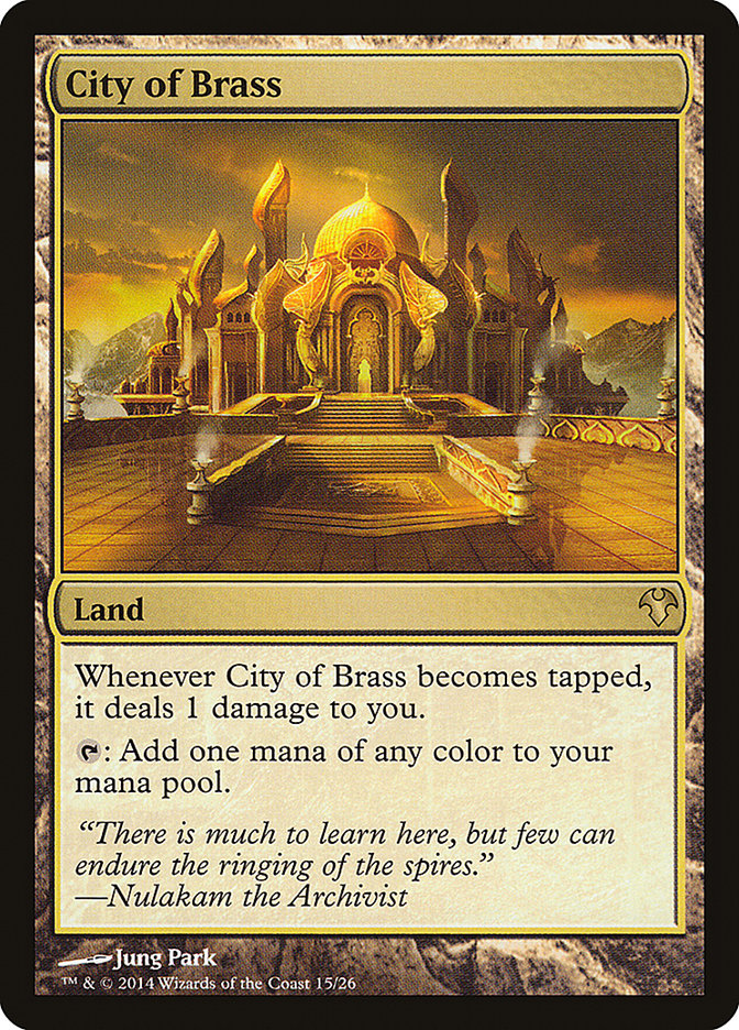 City of Brass [Modern Event Deck 2014] - Magic: The Gathering - Card Brawlers | Quebec | Canada |