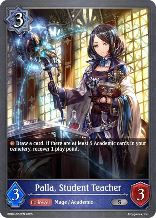 Palla, Student Teacher (BP09-050EN) [Duet of Dawn and Dusk] - Bushiroad - Card Brawlers | Quebec | Canada |