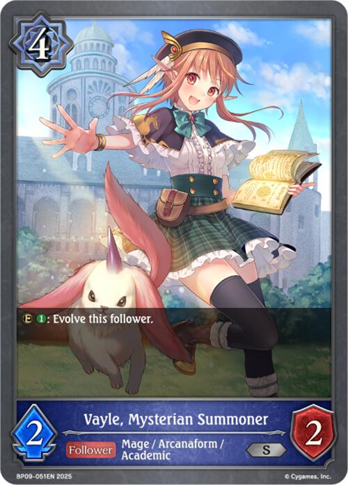 Vayle, Mysterian Summoner (BP09-051EN) [Duet of Dawn and Dusk] - Bushiroad - Card Brawlers | Quebec | Canada |