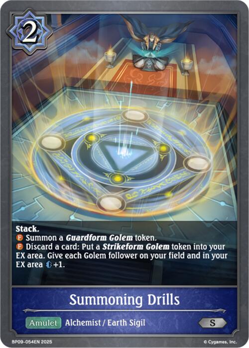 Summoning Drills (BP09-054EN) [Duet of Dawn and Dusk] - Bushiroad - Card Brawlers | Quebec | Canada |