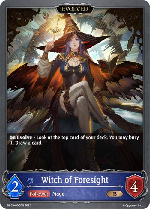 Witch of Foresight (Evolved) (BP09-056EN) [Duet of Dawn and Dusk] - Bushiroad - Card Brawlers | Quebec | Canada |