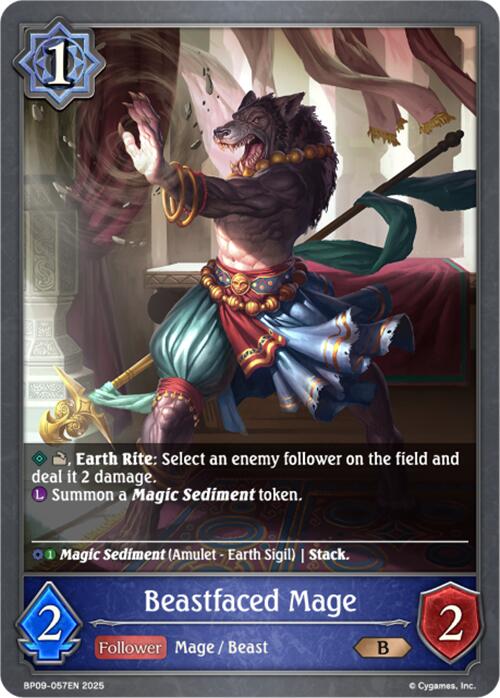 Beastfaced Mage (BP09-057EN) [Duet of Dawn and Dusk] - Bushiroad - Card Brawlers | Quebec | Canada |