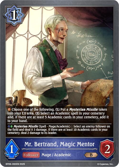 Mr. Bertrand, Magic Mentor (BP09-060EN) [Duet of Dawn and Dusk] - Bushiroad - Card Brawlers | Quebec | Canada |