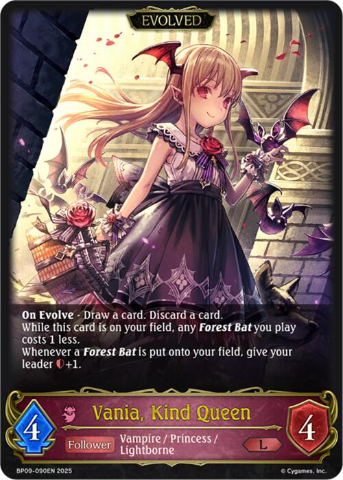 Vania, Kind Queen // Vania, Blood Queen (BP09-090EN) [Duet of Dawn and Dusk] - Bushiroad - Card Brawlers | Quebec | Canada |