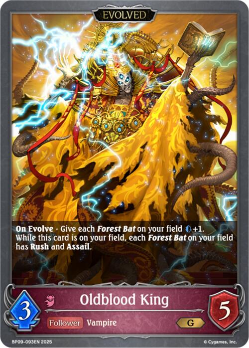 Oldblood King (Evolved) (BP09-093EN) [Duet of Dawn and Dusk] - Bushiroad - Card Brawlers | Quebec | Canada |