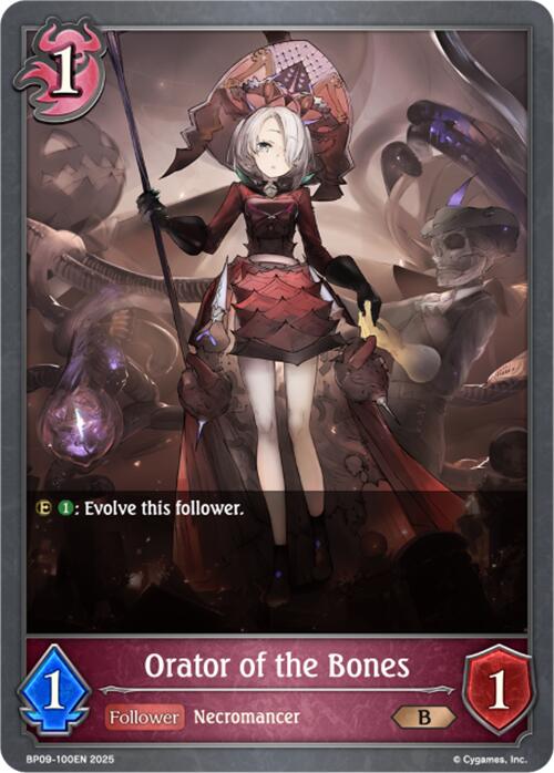Orator of the Bones (BP09-100EN) [Duet of Dawn and Dusk] - Bushiroad - Card Brawlers | Quebec | Canada |